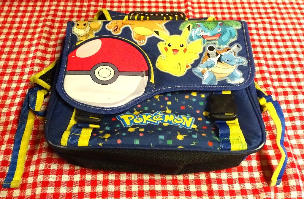 Cartable Pokémon pour garçon de 1ère année, Ophalen, 30 tot 40 cm, Blauw, Aktetas of Boekentas