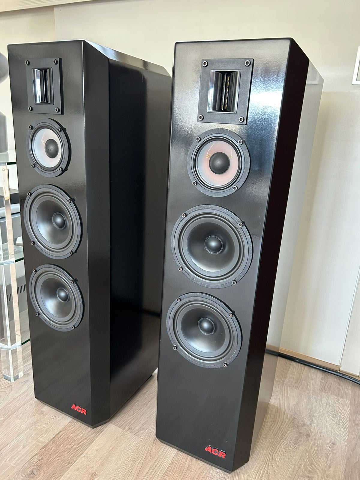 ACR RP100 noir brillant — Des classiques haut de gamme, TV, Hi-fi & Vidéo, Enceintes, Autres marques, Bass-reflex, Enlèvement