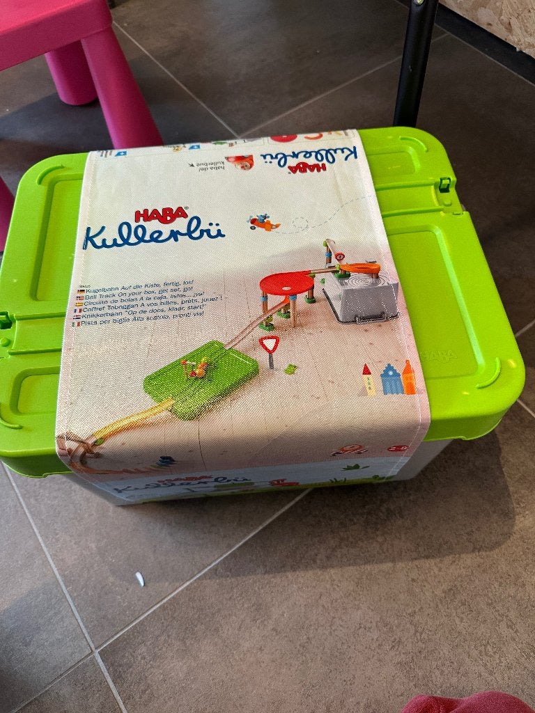 Knikkerbaan, Enlèvement, Utilisé, Construction
