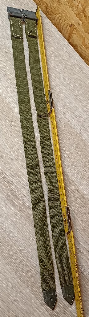 Sangles de paquetage "LUX" Allemands DAK (Originales) ww2, Enlèvement ou Envoi, Armée de terre, Autres types