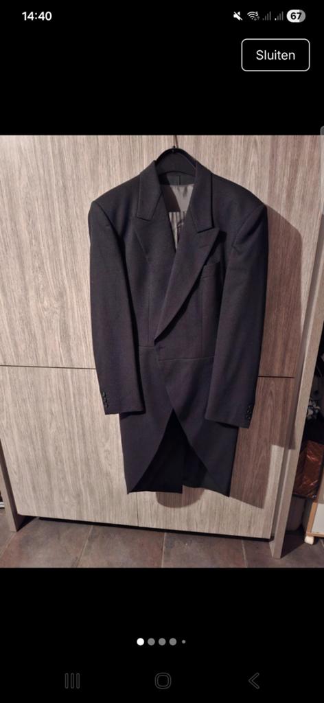Kleren twee, Kleding | Heren, Kostuums en vesten, Ophalen, Zo goed als nieuw, Overige maten, Zwart