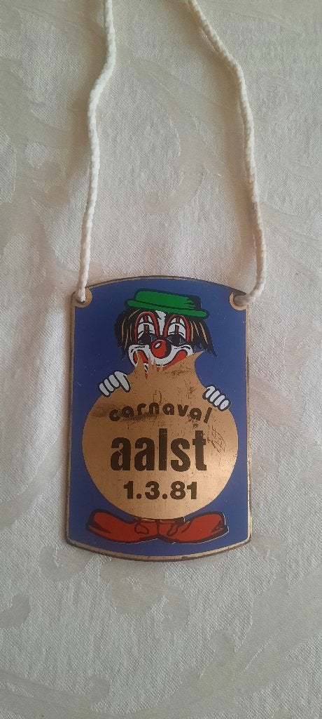 Carnaval Aalst medaille 1981, Verzamelen, Ophalen of Verzenden