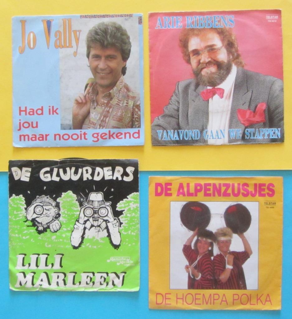Singels 45t plaatjes - Nederlandstalig - 8x, Enlèvement ou Envoi, Utilisé, En néerlandais
