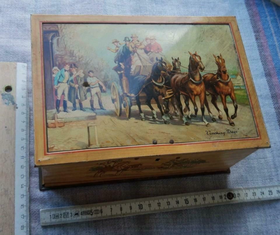 Jolie boîte en métal, Collections, Boîte en métal, Enlèvement ou Envoi, Comme neuf