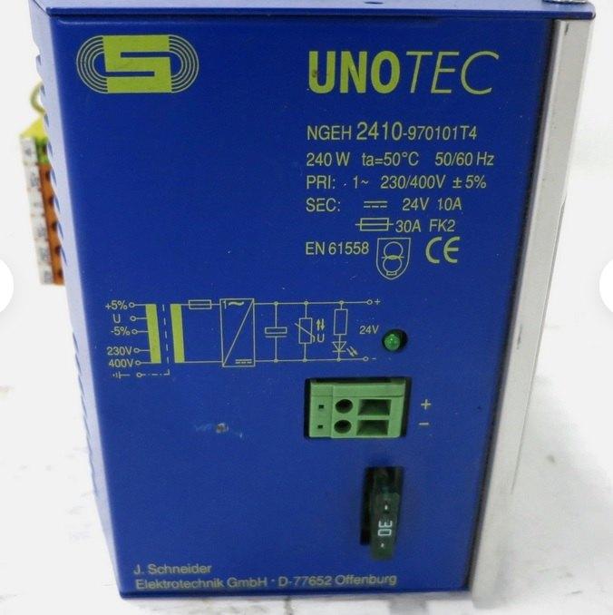 Adapter voeding UnoTec 24V 10A Power supply DC netvoeding, Hobby en Vrije tijd, Ophalen of Verzenden, Gebruikt