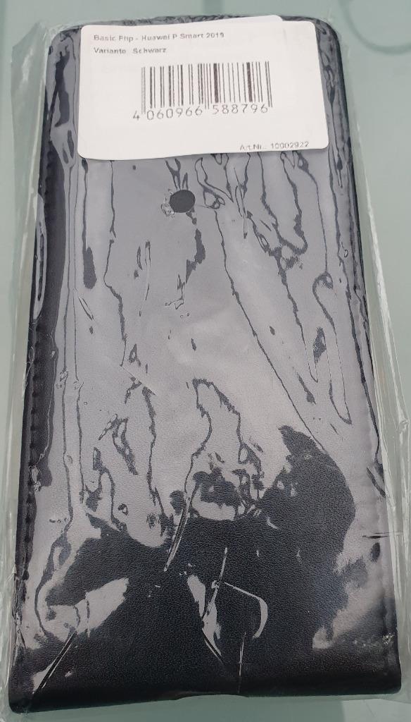 Nieuwe flipcase/hoesje voor Huawei psmart 2019, Ophalen of Verzenden, Nieuw, Zwart