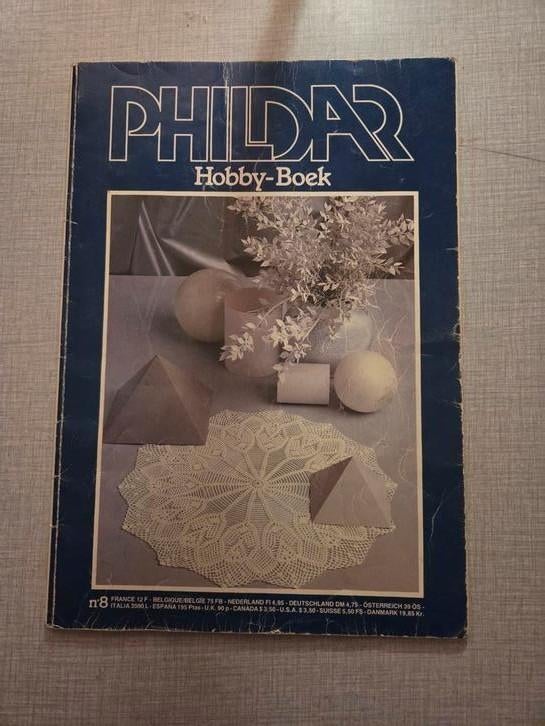 Livre n8 de Phildar Hobby., Livres, Enlèvement ou Envoi, Comme neuf, Tricot et Crochet