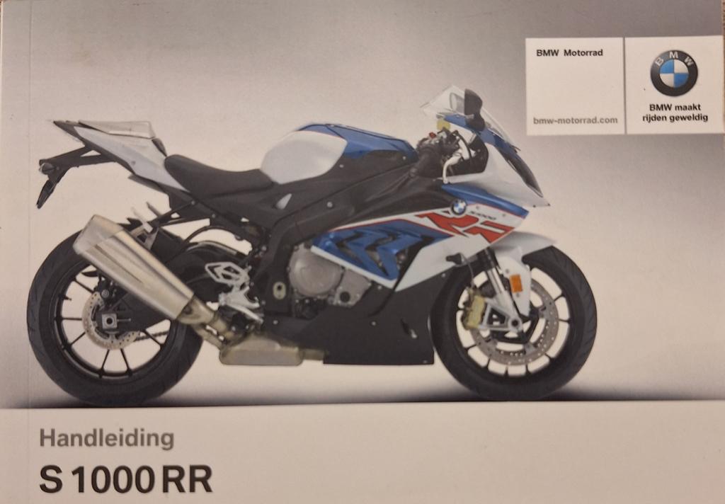 Originele BMW S 1000 RR Handleiding (Nederlands), Motoren, Ophalen of Verzenden, BMW