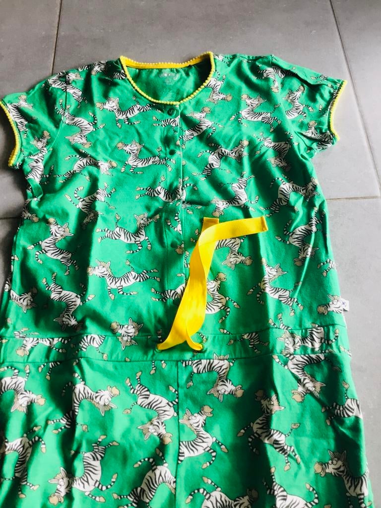 Groene onsie Woody m152/€4, Kleding | Dames, Ophalen, Gedragen