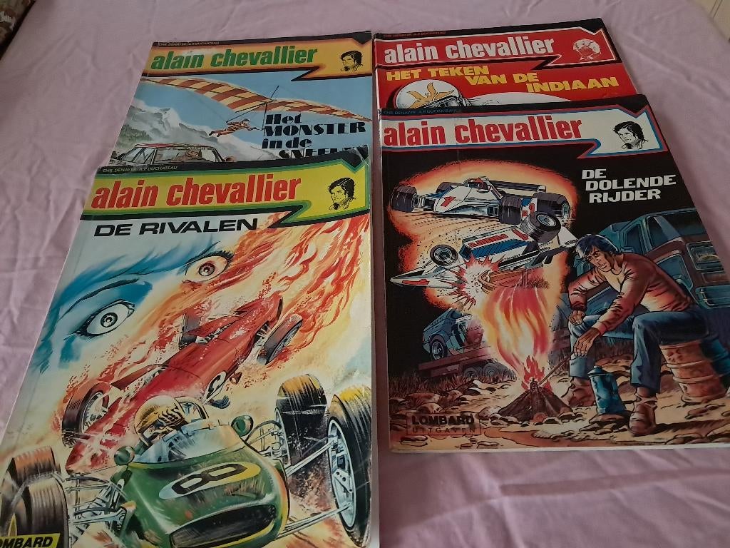 Strips : ALAIN CHEVALIER, Livres, Plusieurs BD, Enlèvement ou Envoi, Utilisé, CHR Denayer