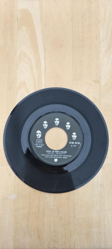 Single John and Yoko ono, Ophalen of Verzenden, Single