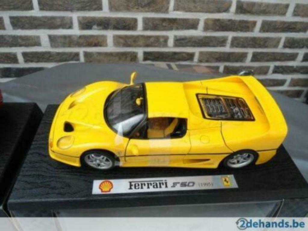 ferrari f50 schaal 1:18 Kopen of Ruilen, Verzamelen, Ophalen of Verzenden, Zo goed als nieuw, Auto's