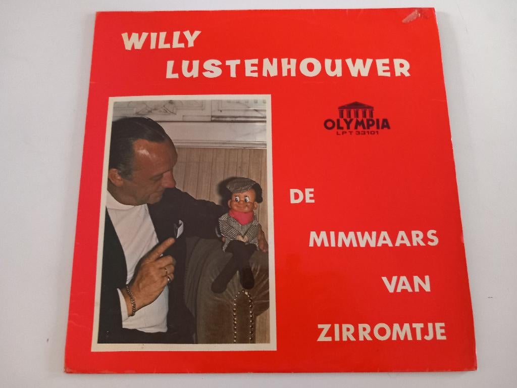 Vinyl LP Willy Lustenhouwer De Mimwaars van Zirromtje Brugge, Cd's en Dvd's, Ophalen of Verzenden, 12 inch, Streekmuziek