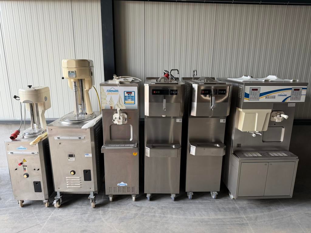 Carpigiani softijsmachine ijsmachine slagroommachine koelkas, Ophalen