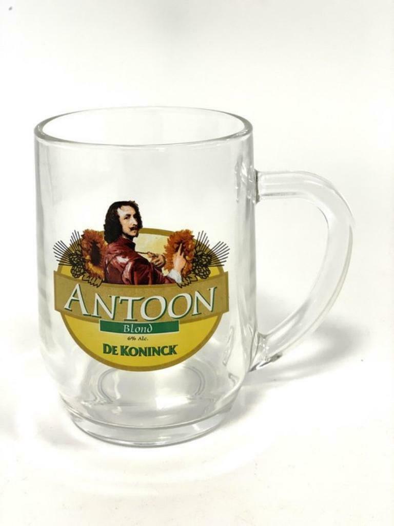 Bierglas : Antoon, Ophalen of Verzenden, Nieuw, Glas of Glazen, De Koninck