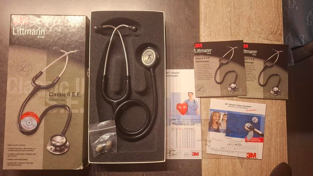 Stethoscoop - Littmann Classic II SE, Divers, Matériel Infirmier, Enlèvement ou Envoi, Comme neuf