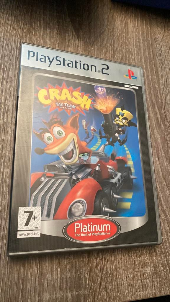 Crash Tag Team Racing ps2, Consoles de jeu & Jeux vidéo, Enlèvement ou Envoi, 2 joueurs, À partir de 7 ans, Comme neuf