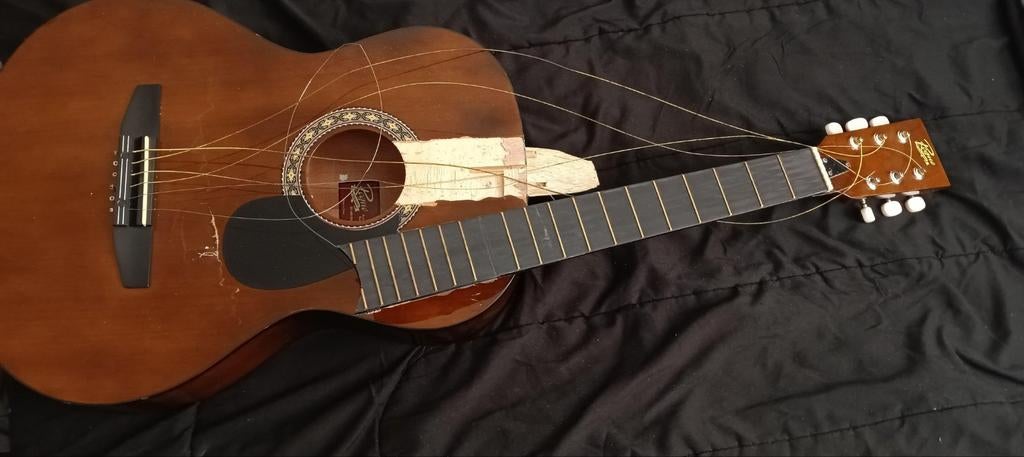 Gezocht kapotte gitaar, Muziek en Instrumenten, Ophalen