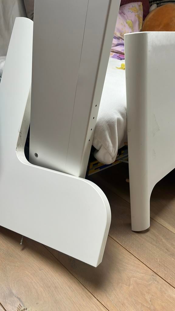 Megroeibed IKEA wit, Kinderen en Baby's, Gebruikt, 100 cm of meer, Minder dan 140 cm, Ophalen