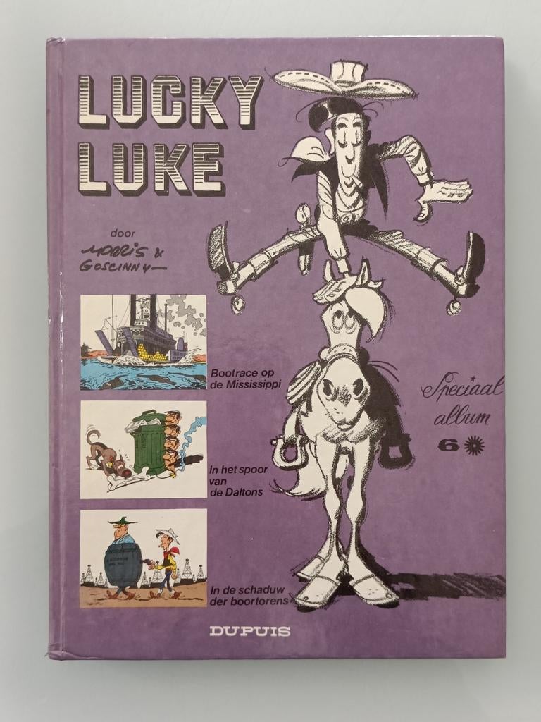 Lucky Luke speciaal album 6, Eén stripboek, Ophalen of Verzenden, Zo goed als nieuw