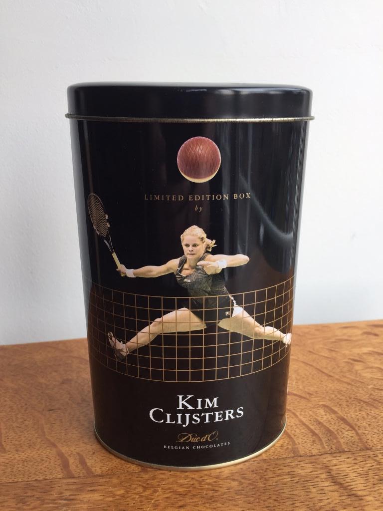 Boîte en métal Kim Clijsters 2007-2008, Collections, Enlèvement ou Envoi, Comme neuf, Autre, Autres marques
