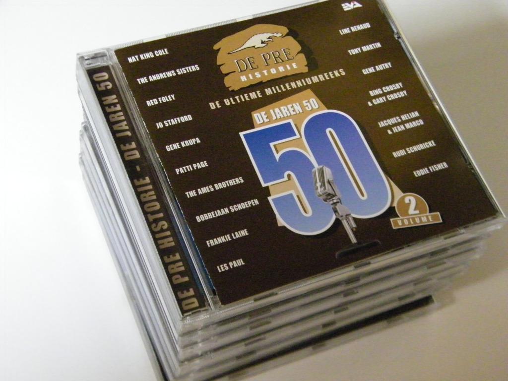 De Pre Historie 50 -Vol 2 -10 cd's- prijs in beschrijving, Cd's en Dvd's, Cd's | Verzamelalbums, Ophalen of Verzenden