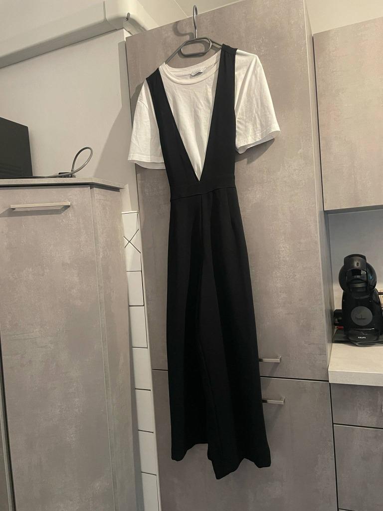 Elegante zwarte jumpsuit XS van Zara, Ophalen of Verzenden, Zo goed als nieuw, Maat 34 (XS) of kleiner, Zara