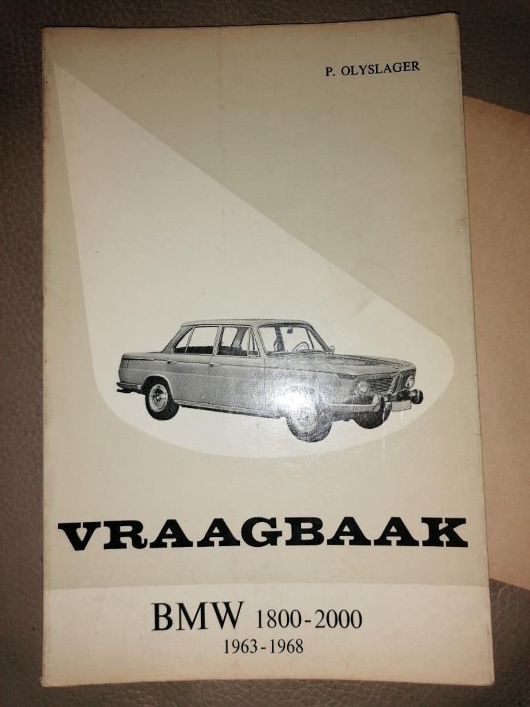 Bmw 1800 2000 1963-1968 olyslager vraagbak, Boeken, Olyslager, Verzenden, Zo goed als nieuw, BMW