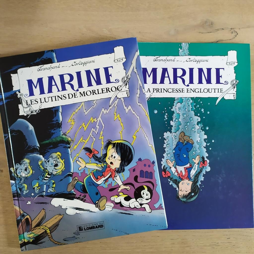 Lot Marine 6 & 8 Tranchand Cortéggiani EO TBE, Boeken, Stripverhalen, Zo goed als nieuw, Meerdere stripboeken, Ophalen of Verzenden