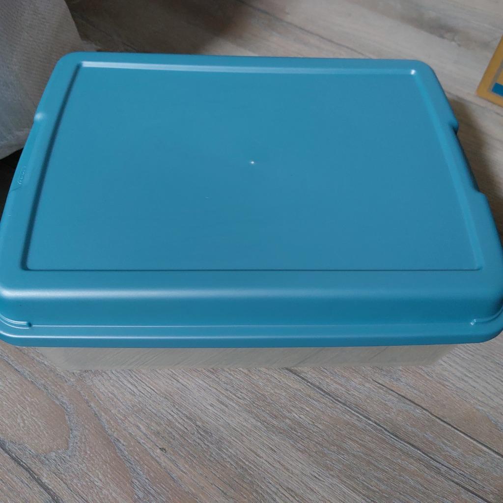 plastiek opbergdoos met deksel/ schoendoos, Enlèvement, Comme neuf