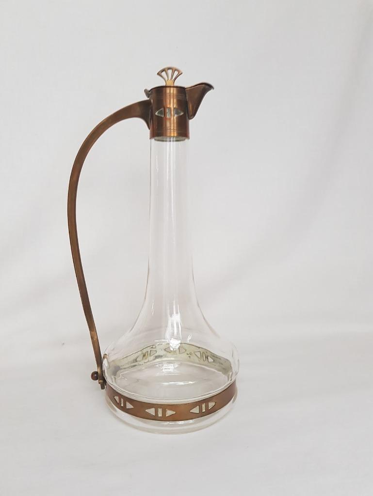Carafe (WMF attr.) Art Nouveau, Enlèvement ou Envoi