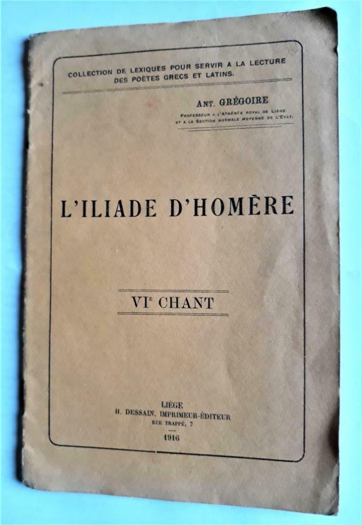 LA PILADE D'HOMÈRE 1916, Antiquités & Art, Enlèvement ou Envoi