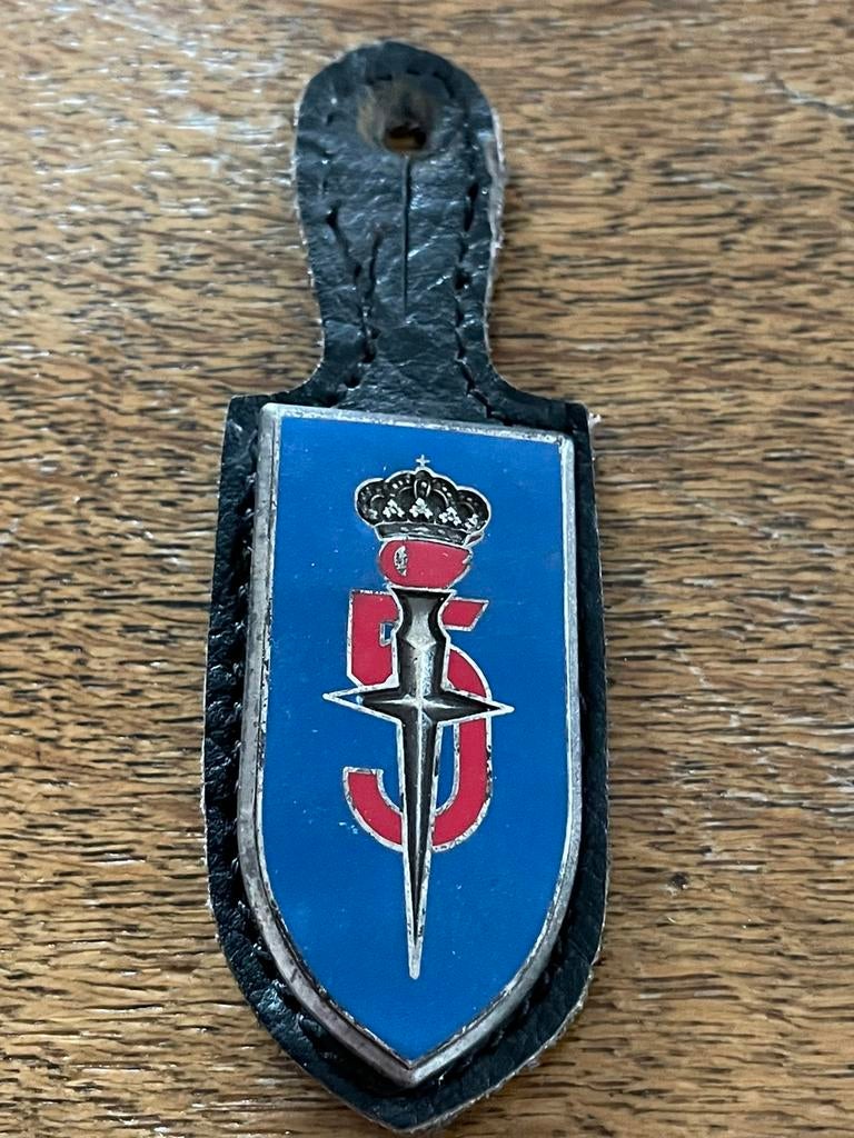 Borsthanger 5de Bn TTR, Verzenden, Landmacht, Embleem of Badge