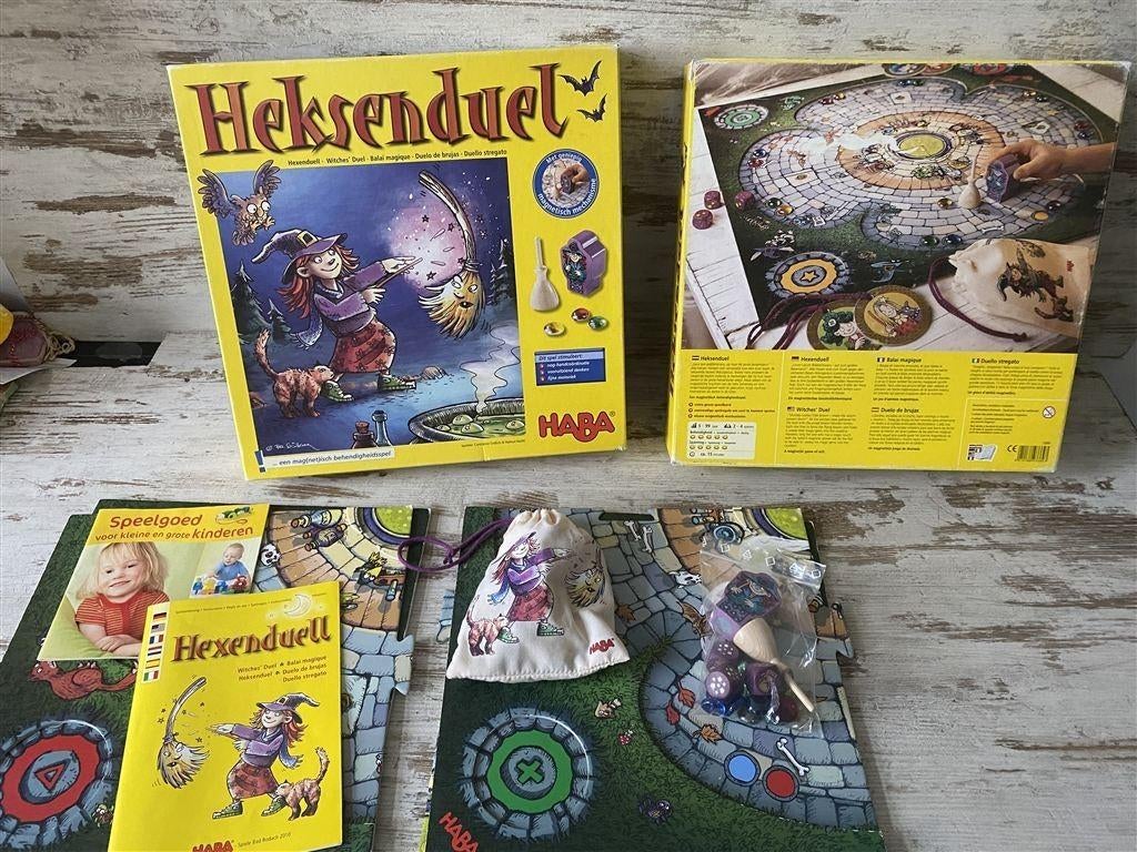 Heksenduel HABA bordspel [s404], Verzenden, Zo goed als nieuw