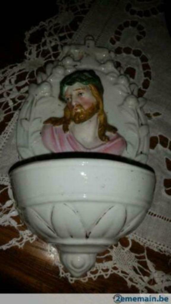 Bénitier vieil Andenne, Antiek en Kunst, Ophalen of Verzenden
