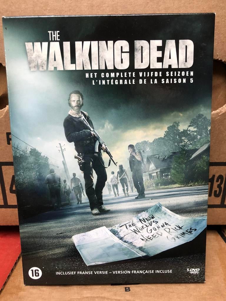 The walking Dead seizoen 5 DVD BOX, Enlèvement ou Envoi, Comme neuf