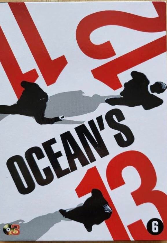 Ocean's 11/12/13 trilogie op dvd, Zo goed als nieuw, Boxset