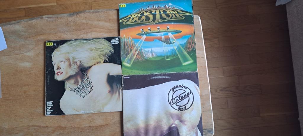 Pakket 3 Lp's rock., Ophalen of Verzenden, Gebruikt