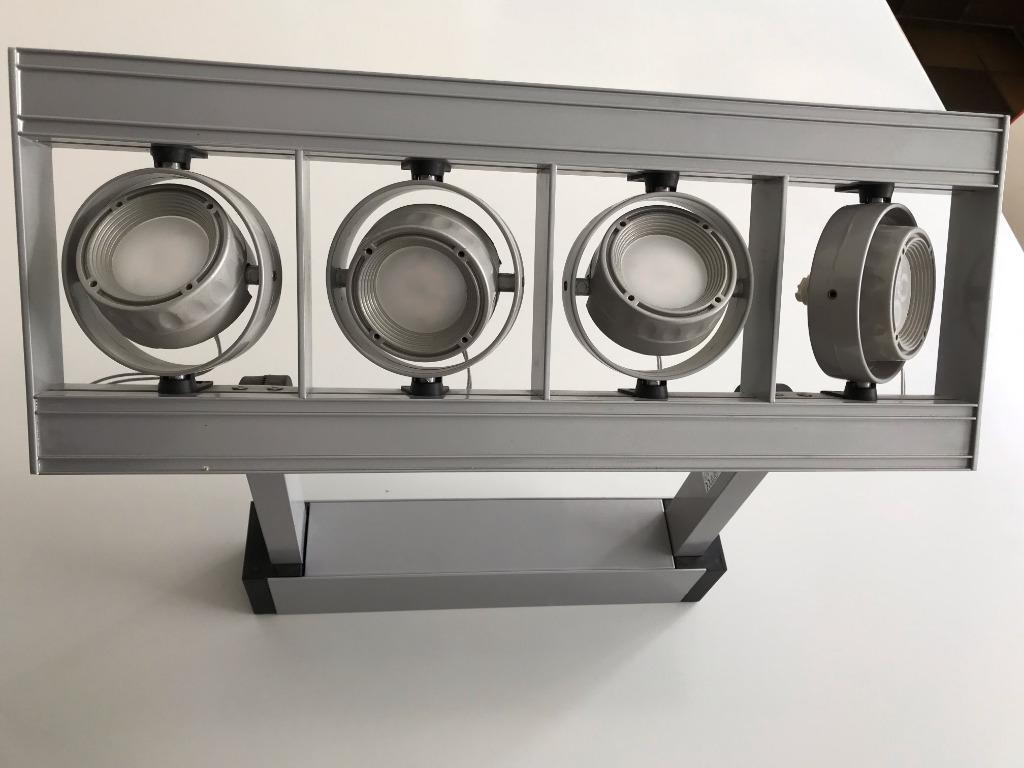 Plafondarmatuur 4 richtbare spots, Maison & Meubles, Lampes | Plafonniers, Utilisé, Enlèvement