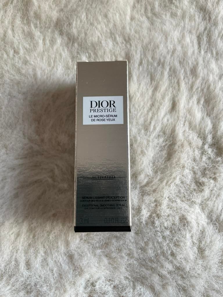 Sérum pour les yeux Dior Prestige Le Micro Rose 3 ml, Bijoux, Sacs & Beauté, Enlèvement ou Envoi, Neuf, Tout le visage, Soins