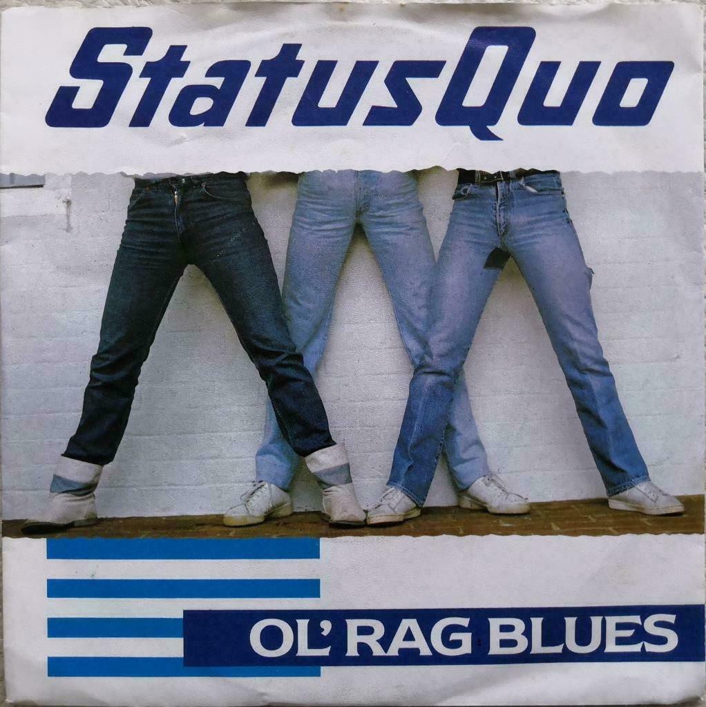 STATUS QUO - Ol' rag blues (single), Cd's en Dvd's, Vinyl Singles, Ophalen of Verzenden, Zo goed als nieuw, Rock en Metal