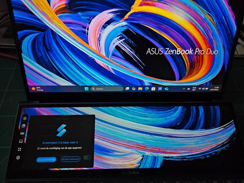 Asus UA482EA dubbel touchscreen i7 Win 11, Ophalen of Verzenden, Azerty, SSD