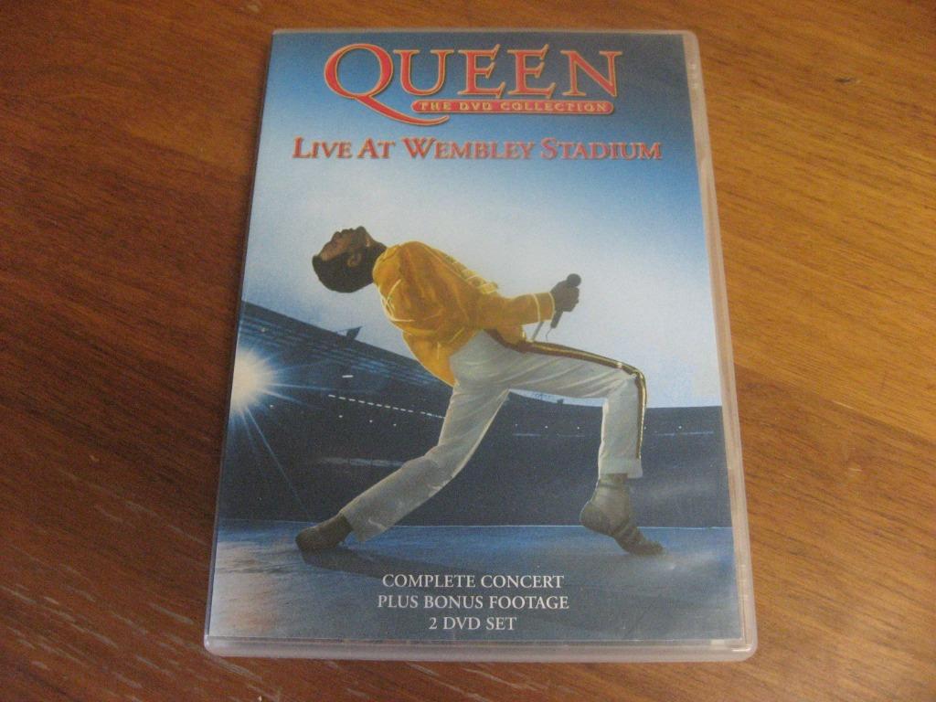 QUEEN live at wembley stadium 2xDVDs ROCK, Cd's en Dvd's, Ophalen of Verzenden, Gebruikt, Muziek en Concerten