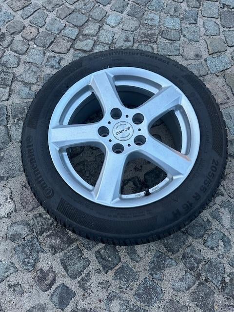 Winterbanden op velgcontact ts 850 205/55 r 16 h, Ophalen, Winterbanden