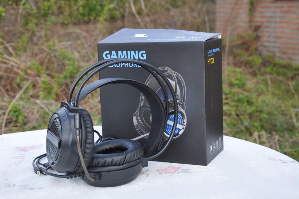 casque micro gaming heaphone HY-X8 neuf, Ophalen of Verzenden, Gaming headset, Nieuw, Bedraad