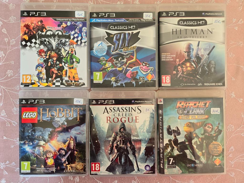 Divers jeux Playstation PS3 à vendre, Ophalen, Gebruikt
