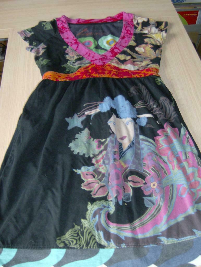 jurk desigual - maat small, Kleding | Dames, Desigual, Verzenden, Gedragen, Maat 36 (S)