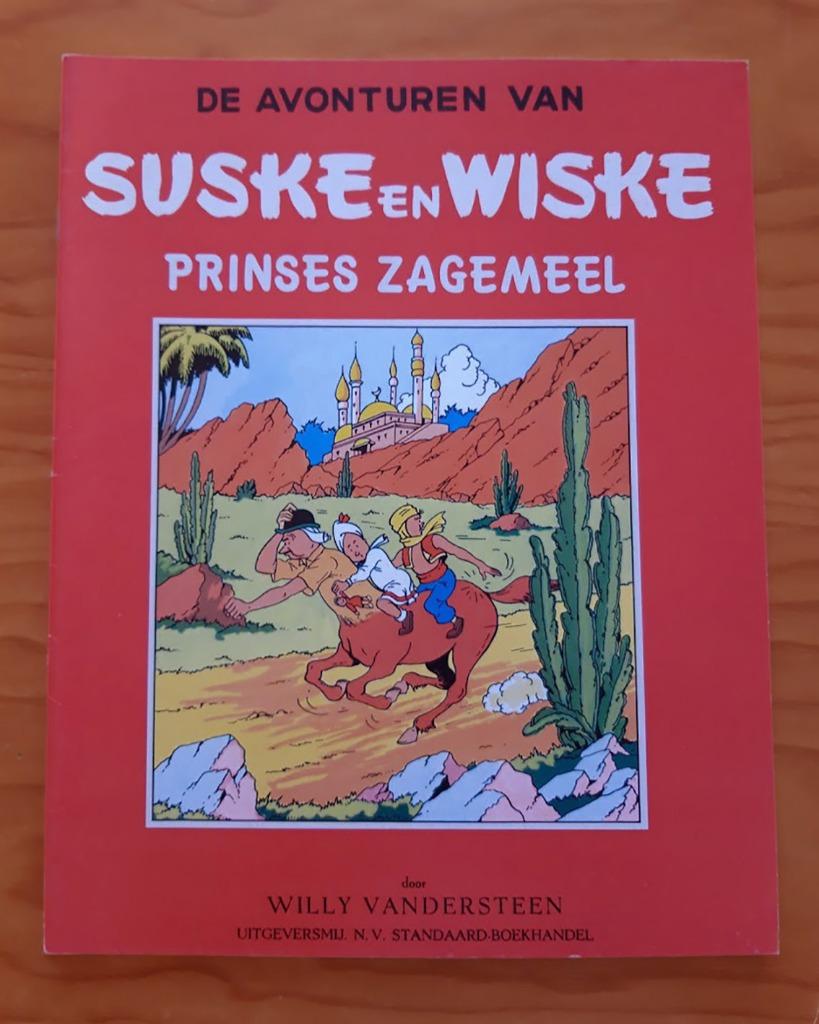 Suske & Wiske Prinses Zagemeel SC05 Het Nieuwsblad,Het Volk, Boeken, Stripverhalen, Verzenden, Willy Vandersteen, Eén stripboek