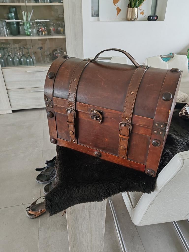 Heel mooi vintage koffertje, Ophalen of Verzenden, Gebruikt