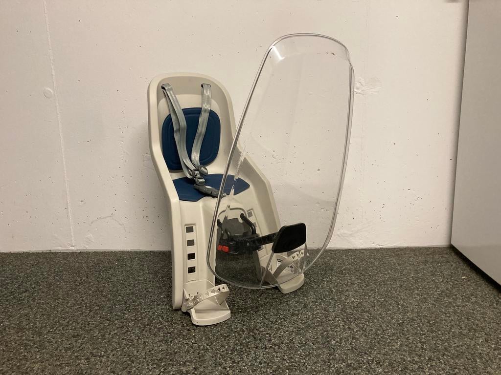Polisport peuterstoel stuurstang + windscherm, Ophalen, Voorzitje, 0 t/m 13 kg, Gebruikt